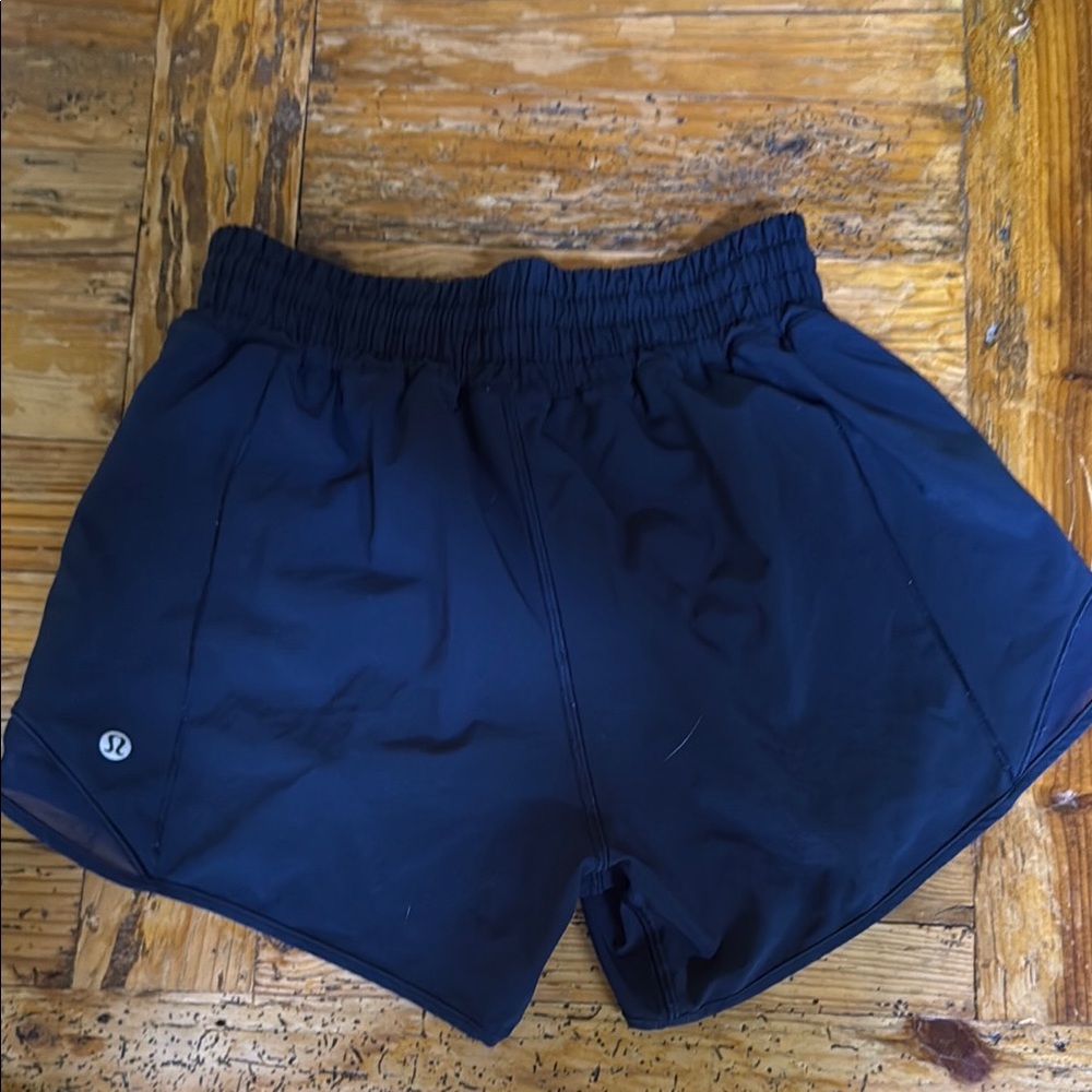 Lululemon Athletica Navy Hotty Hot 4” Athletic Shorts - Size 4
